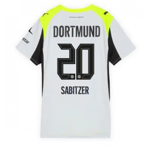 Lacne Ženy Futbalové dres Borussia Dortmund Marcel Sabitzer #20 2025-26 Krátky Rukáv - Preč